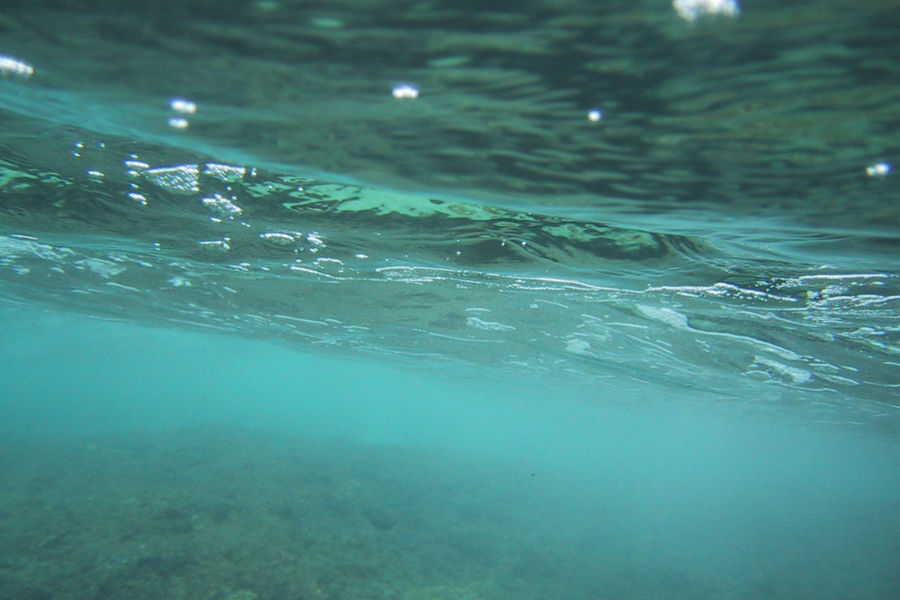 Surface of ocean