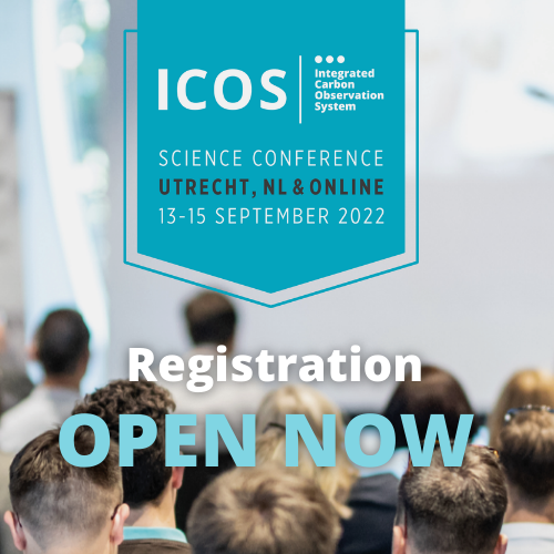 ICOS Science Conference 2022 registration open now