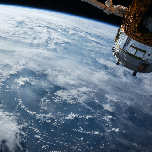 satellite from space