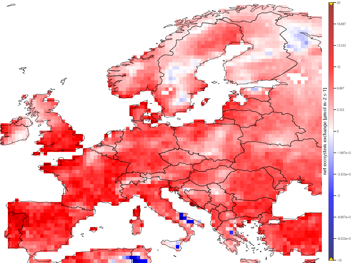 NEE for 3 July 2021 12:00 UTC (red=uptake)