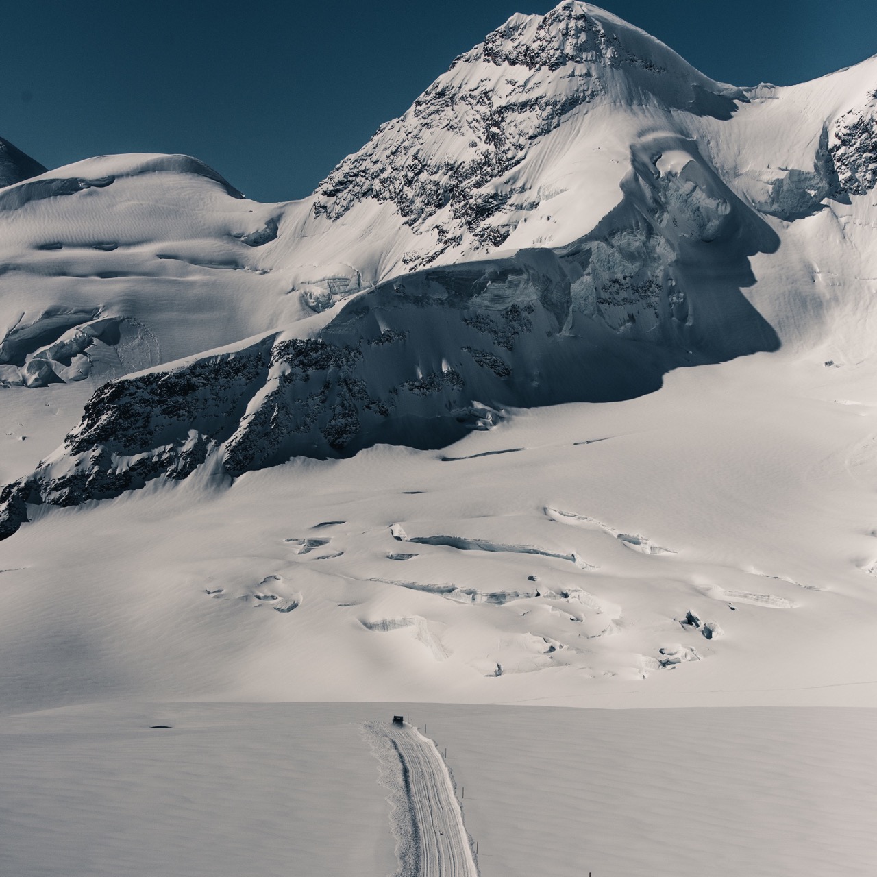 glacier in Switzerland 