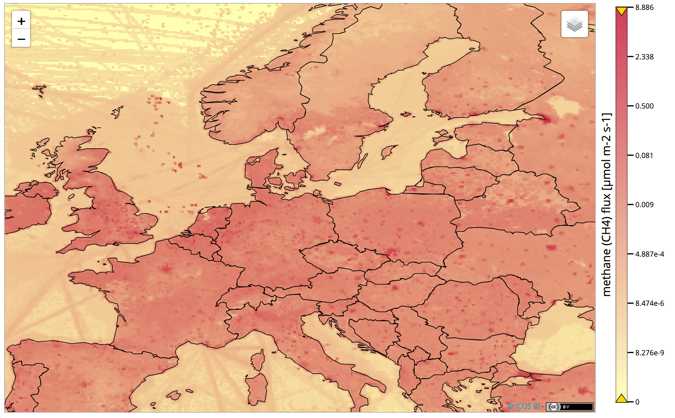 Anthropogenic CH4 emissions 2023