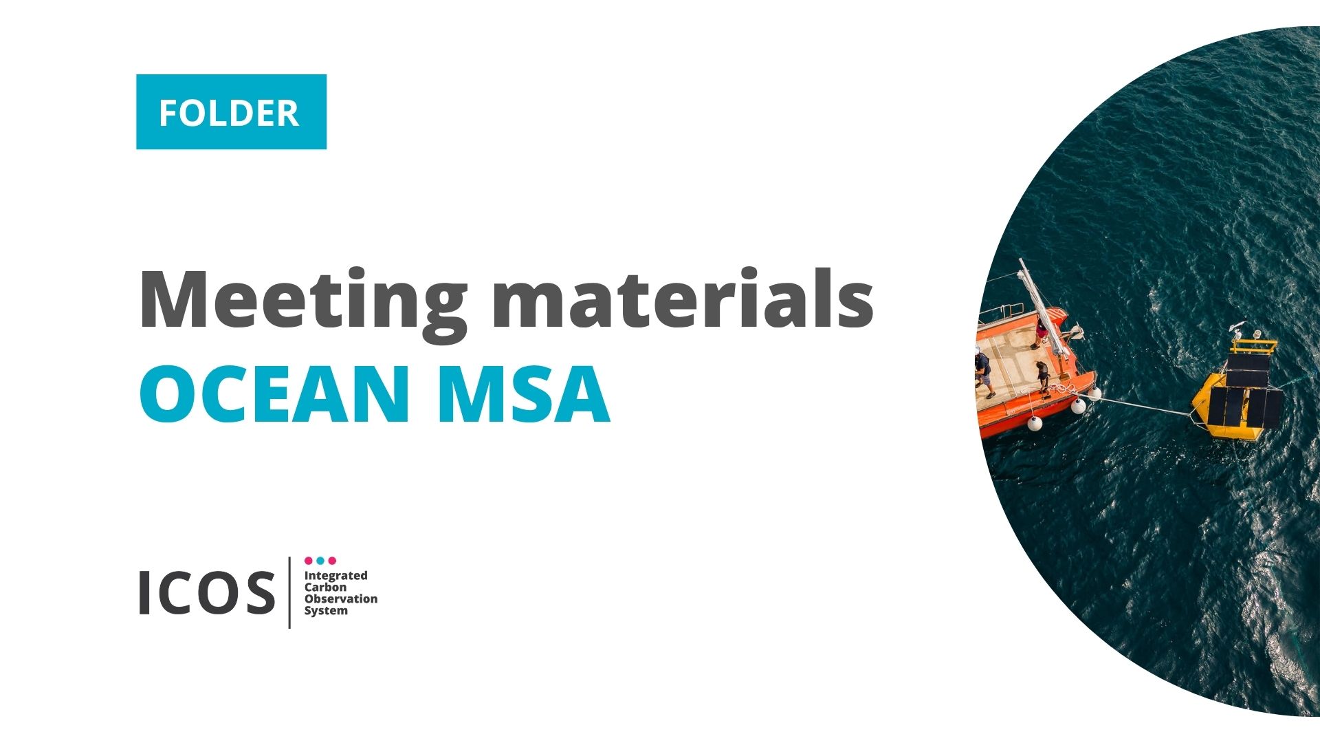 Ocean MSA meeting materials
