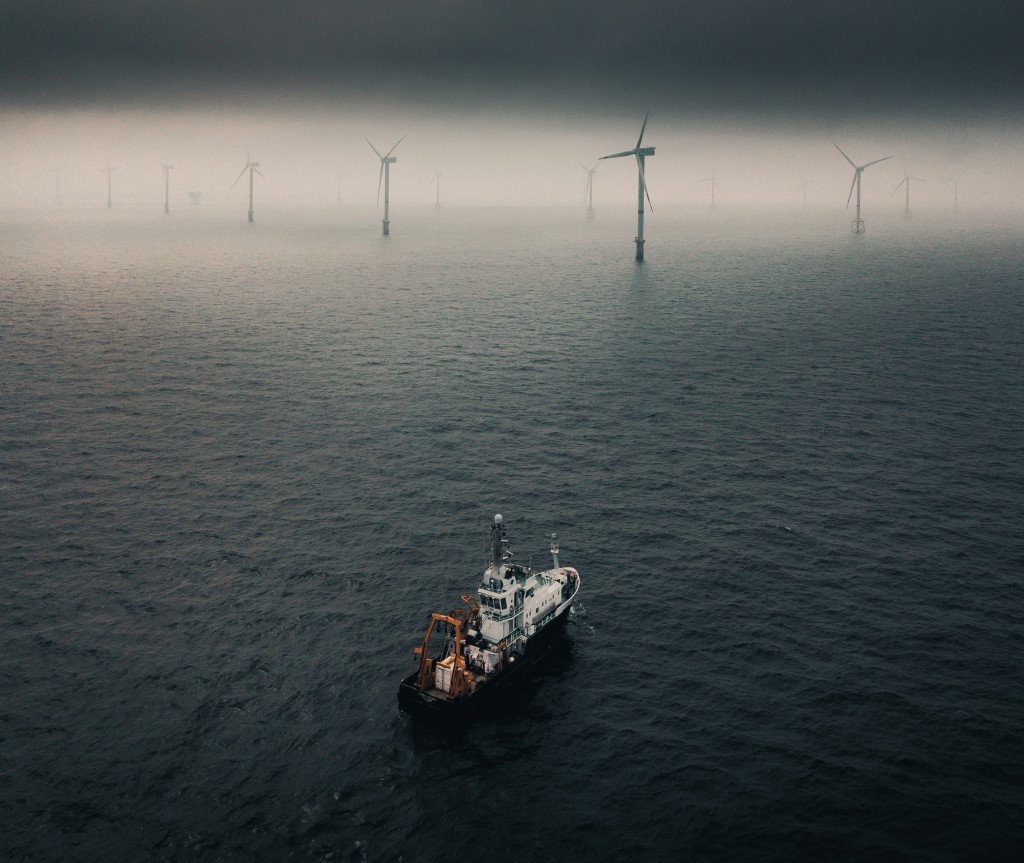 Simon Stevin at sea. Photo by Konsta Punkka