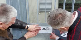 ICOS stickers added to station
