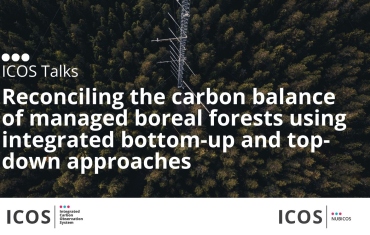 ICOS Talks boreal forests banner