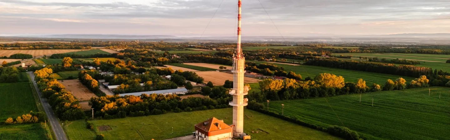 hegyhatsal station from above 