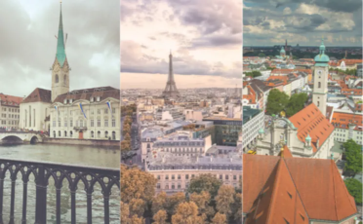 Three cities