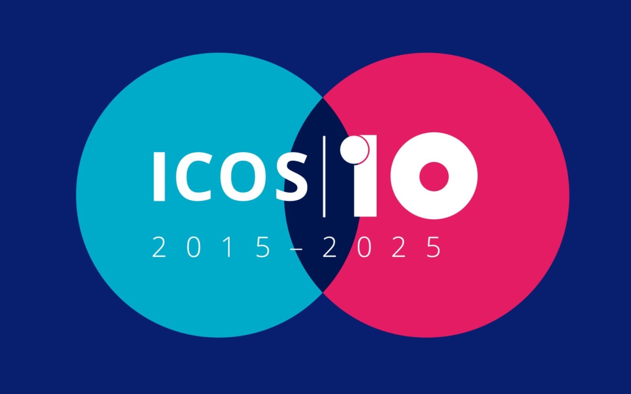 ICOS 2015-2025 logo