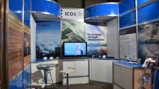ICOS booth at GEO