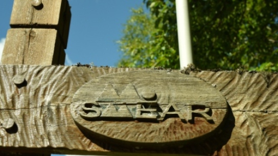 SMEAR written on wooden plaque