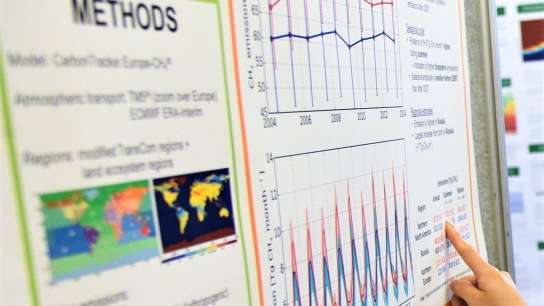 Poster at scientific conference