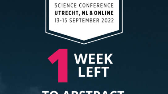 one week left to submit your abstract