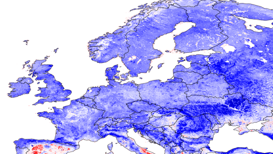 FLUXCOM NEE for Europe July 2021 (0.05 degree resolution)