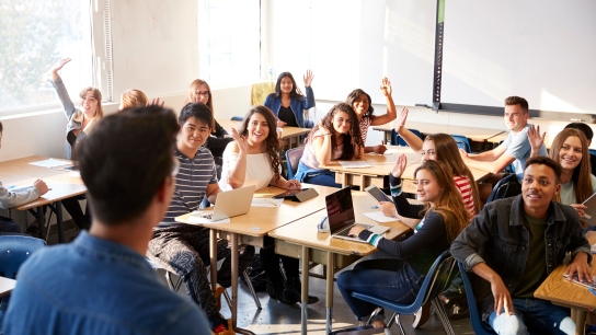 A classroom