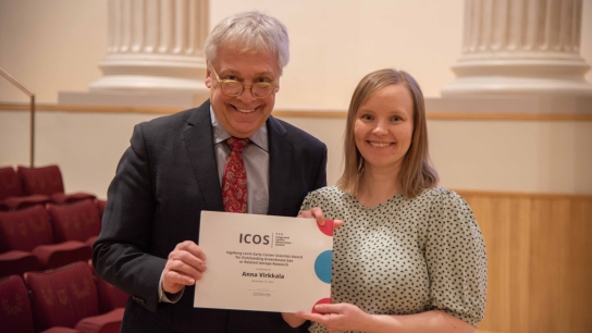 Werner Kutsch and Anna Virkkala