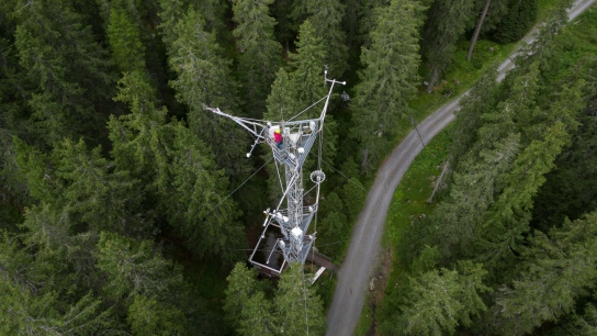 Davos station, photo by Matthias Paintner