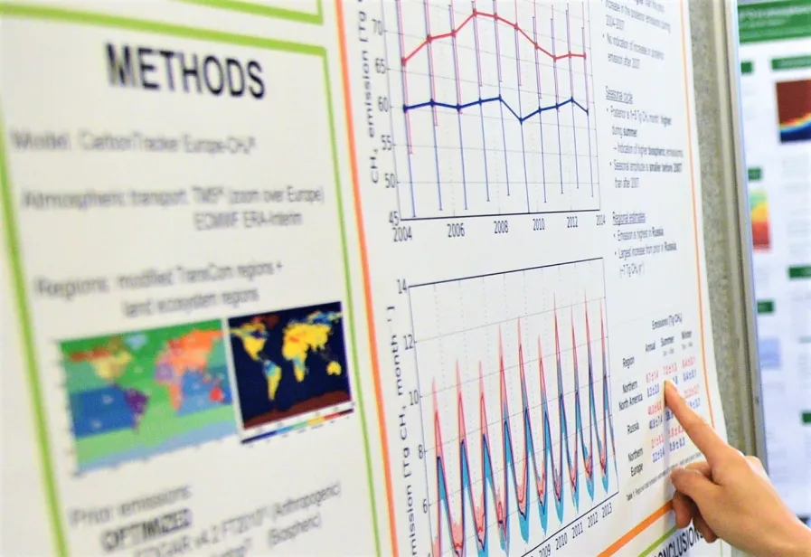 Poster at scientific conference