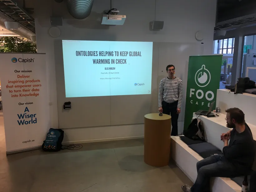 Oleg Mirzov at FooCafe