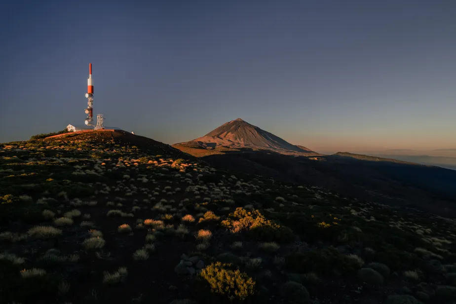 Izana station in Spain