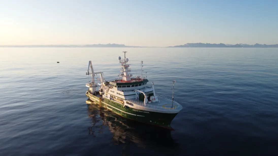 picture of the R/V Celtic Explorer