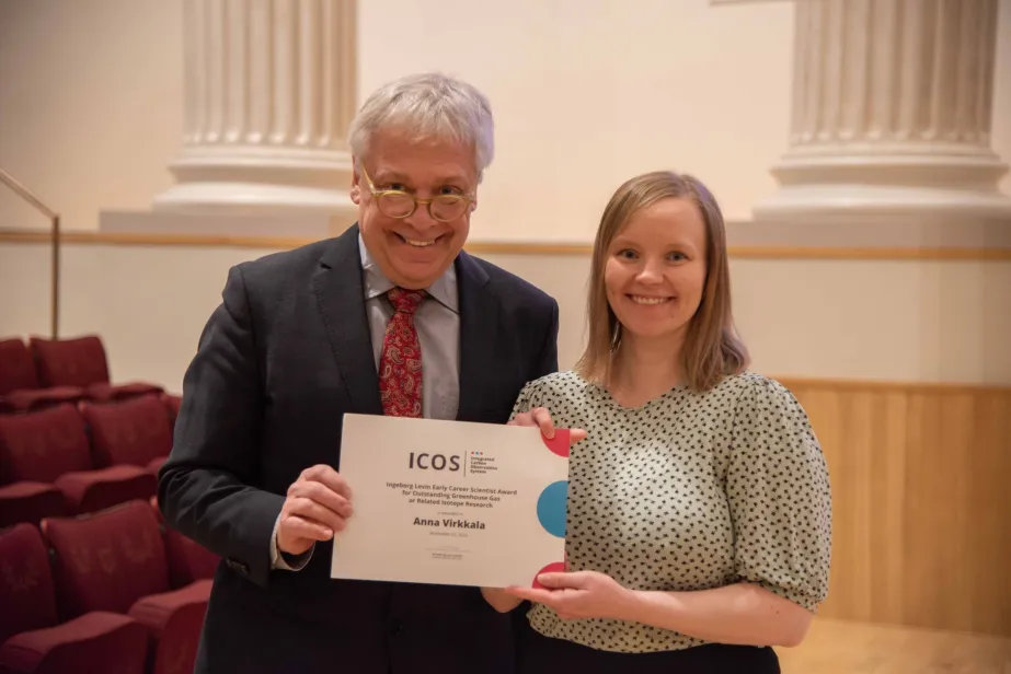 Werner Kutsch and Anna Virkkala