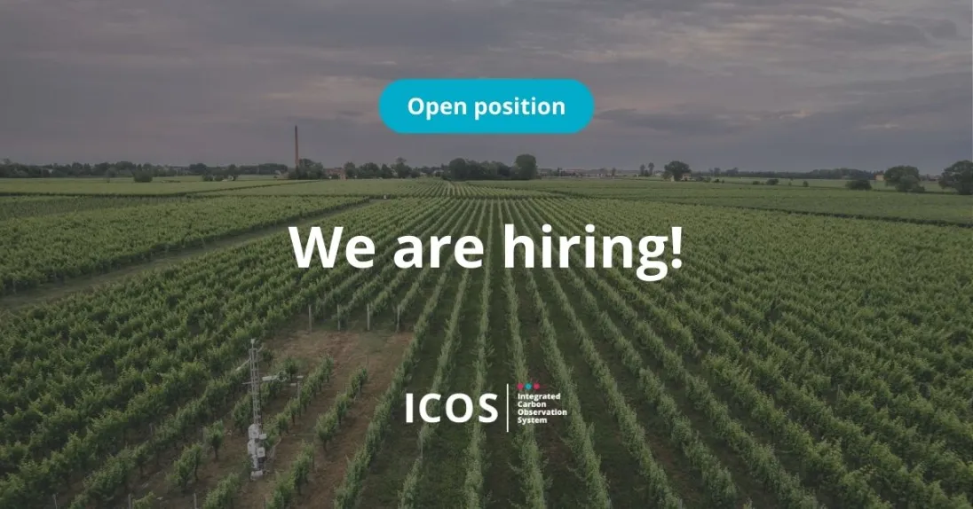 Open positions at ICOS