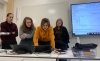 Highschool kids coding ICOS station data